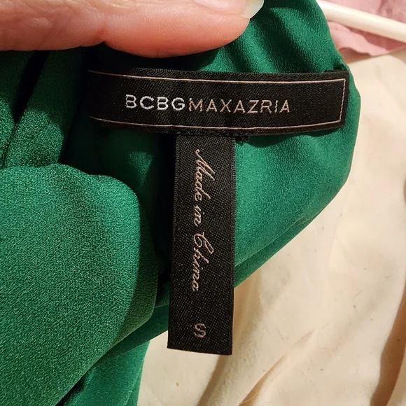 BCBG Max Azria Green Dress